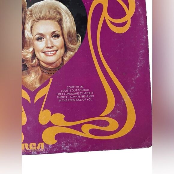 RARE PORTER WAGONER & DOLLY PARTON LOVE & MUSIC COUNTY 12” VINYL RECORD - Picture 4 of 6